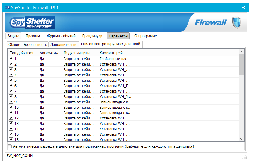 Spyshelter Firewall 