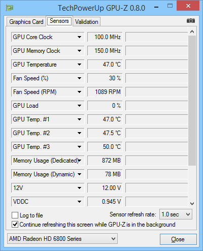 instaling GPU-Z 2.54.0