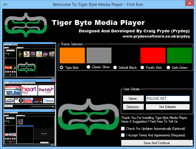 Tiger Byte Media Player