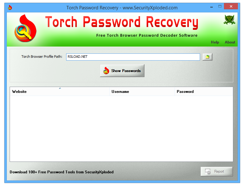 Torch Password Recovery