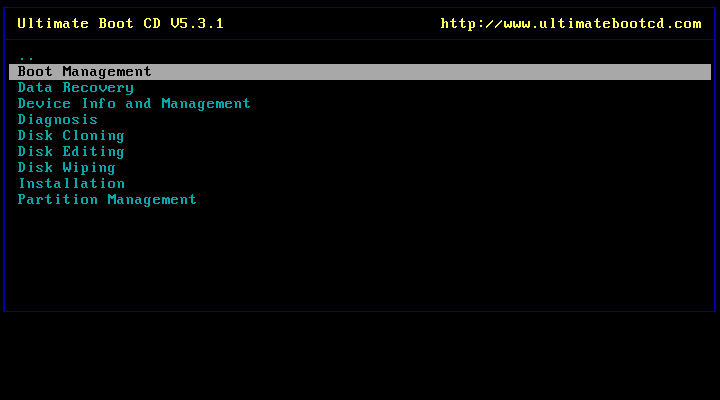 ultimate boot cd usb download