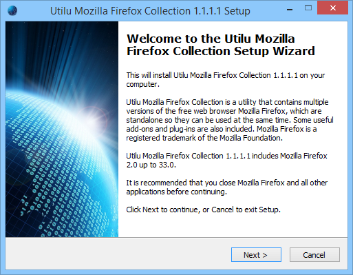 Utilu Mozilla Firefox Collection