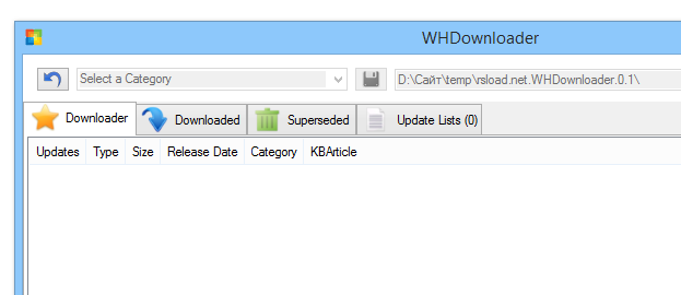 Windows Hotfix Downloader