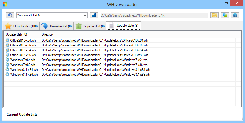 Windows Hotfix Downloader