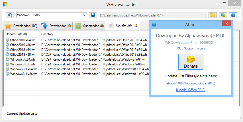 Windows Hotfix Downloader