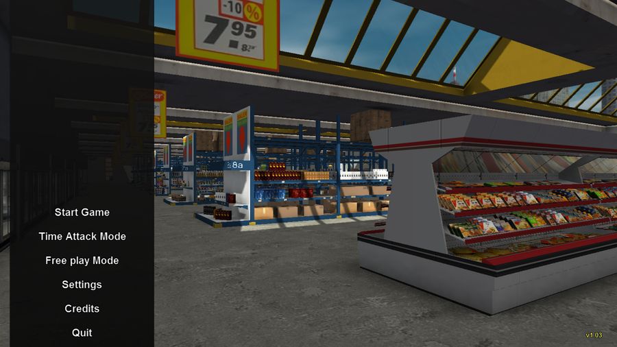 Supermarket simulator стеллаж