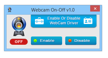 WebCam On-Off 