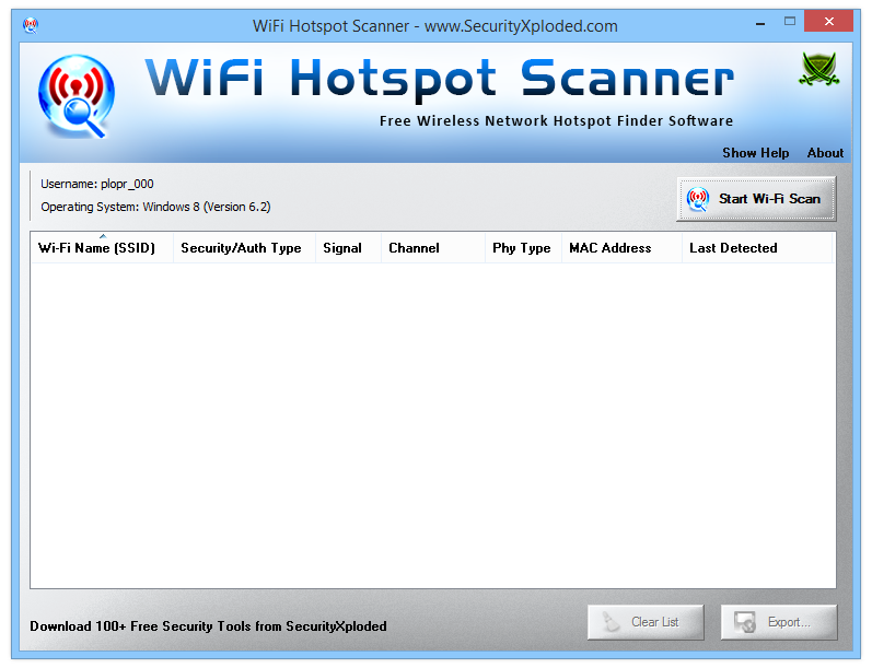 WiFiHotspotScanner 
