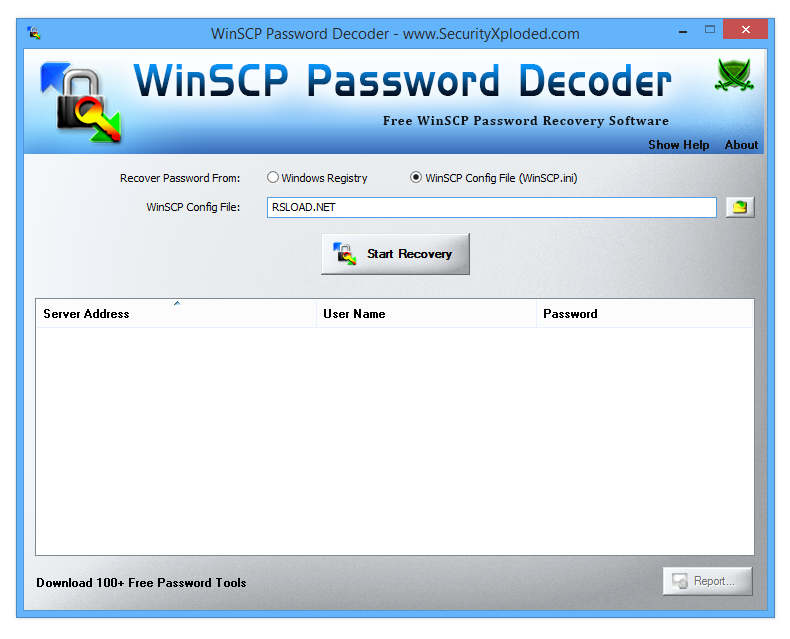 WinSCP Password Decoder