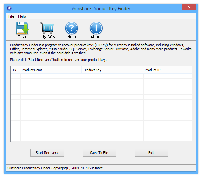 isunshare product key finder registration code