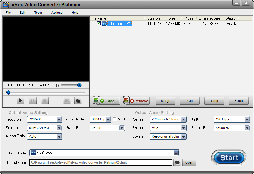 uRex Video Converter