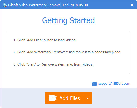 GiliSoft Video Watermark Removal Tool