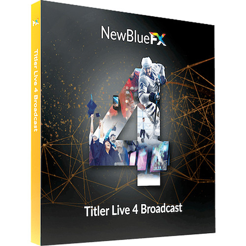 NewBlueFX Titler Live 4 Broadcast