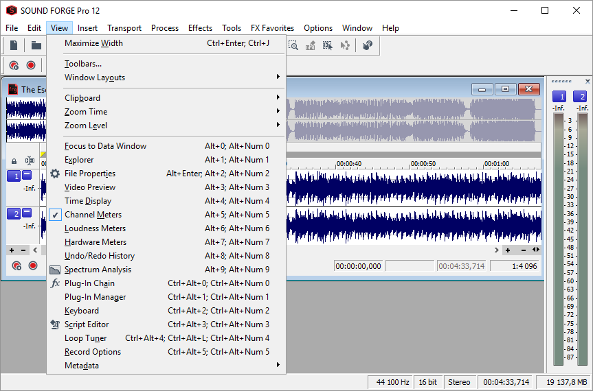 Sony Sound Forge pro