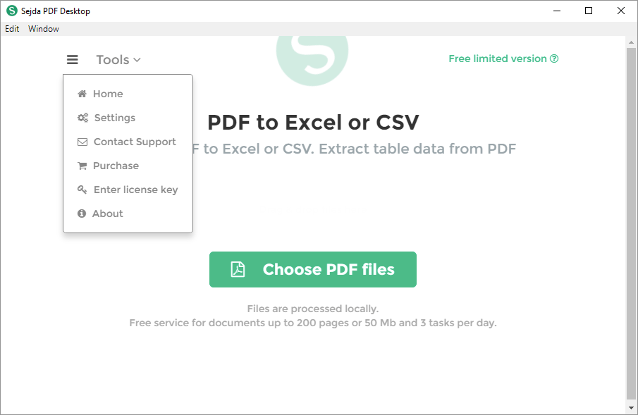  Sejda PDF Desktop бесплатно