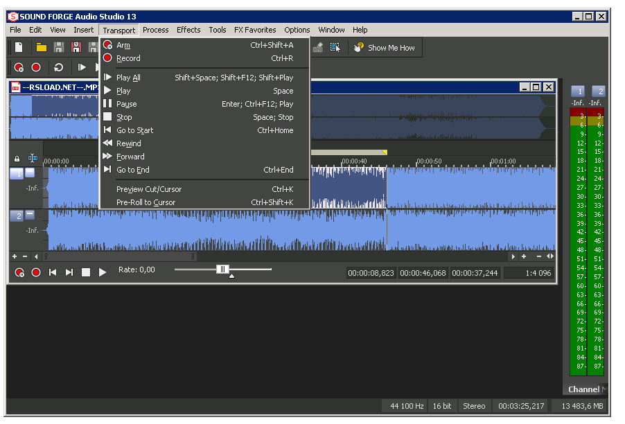 Sony Sound Forge Audio Studio 10.0 Build 245