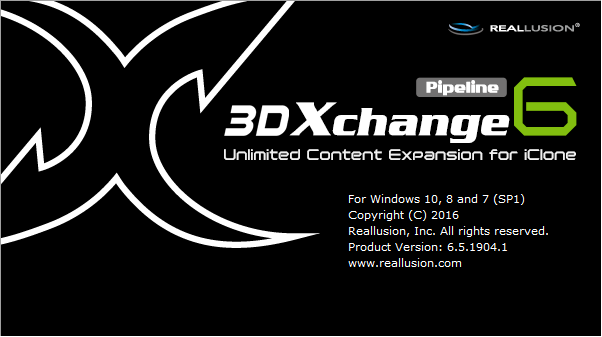 3DXchange 7.8.5111.1 Pipeline