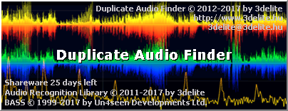 3delite Duplicate Audio Finder