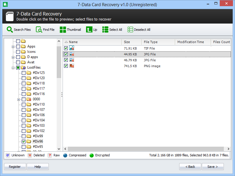 7-Data Card Recovery