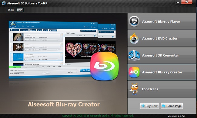 Aiseesoft BD Software Toolkit