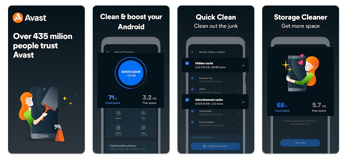 Скачать Avast Cleanup – Phone Cleaner Pro 24.20.0 бесплатно