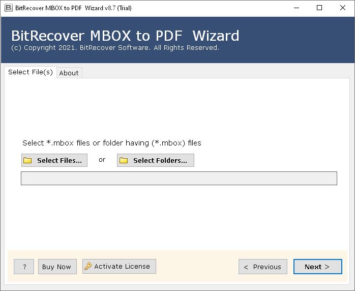  BitRecover MBOX to PDF Wizard скачать