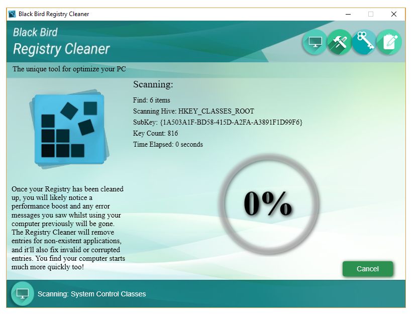 скачать Black Bird Registry Cleaner