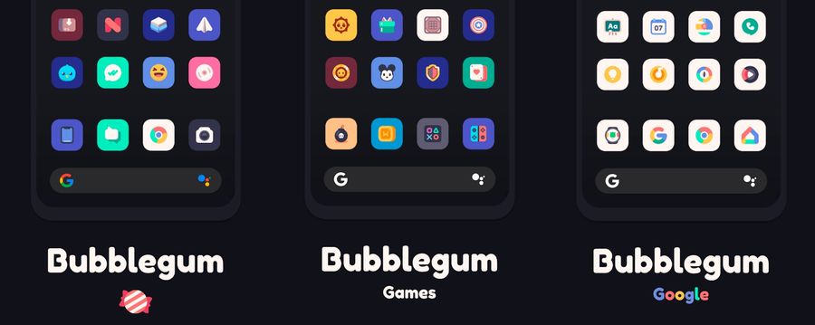 Bubblegum Icon Pack