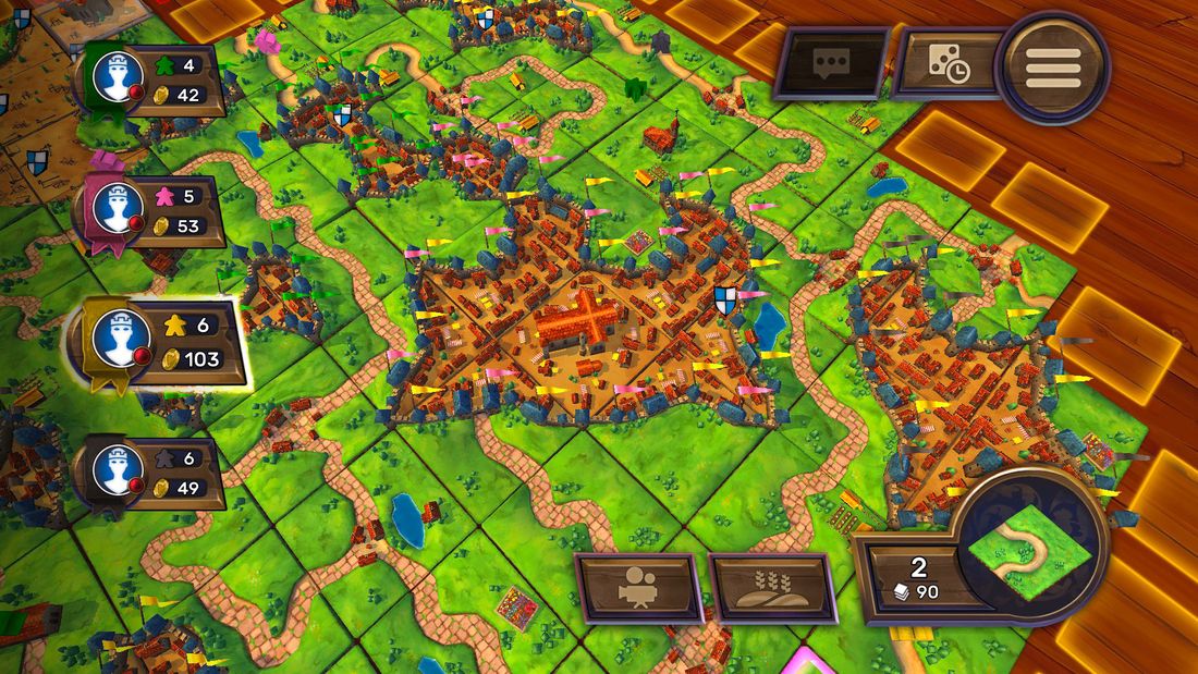  полная версия игры Carcassonne - Tiles & Tactics