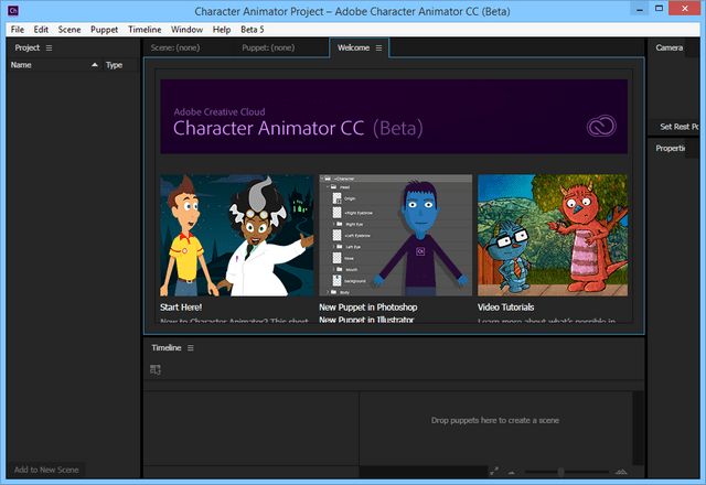  скачать Adobe Character Animator
