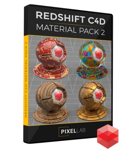 Redshift C4D Material Pack 2
