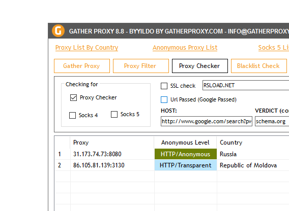 Cara Mencari Proxy Yang Cepat