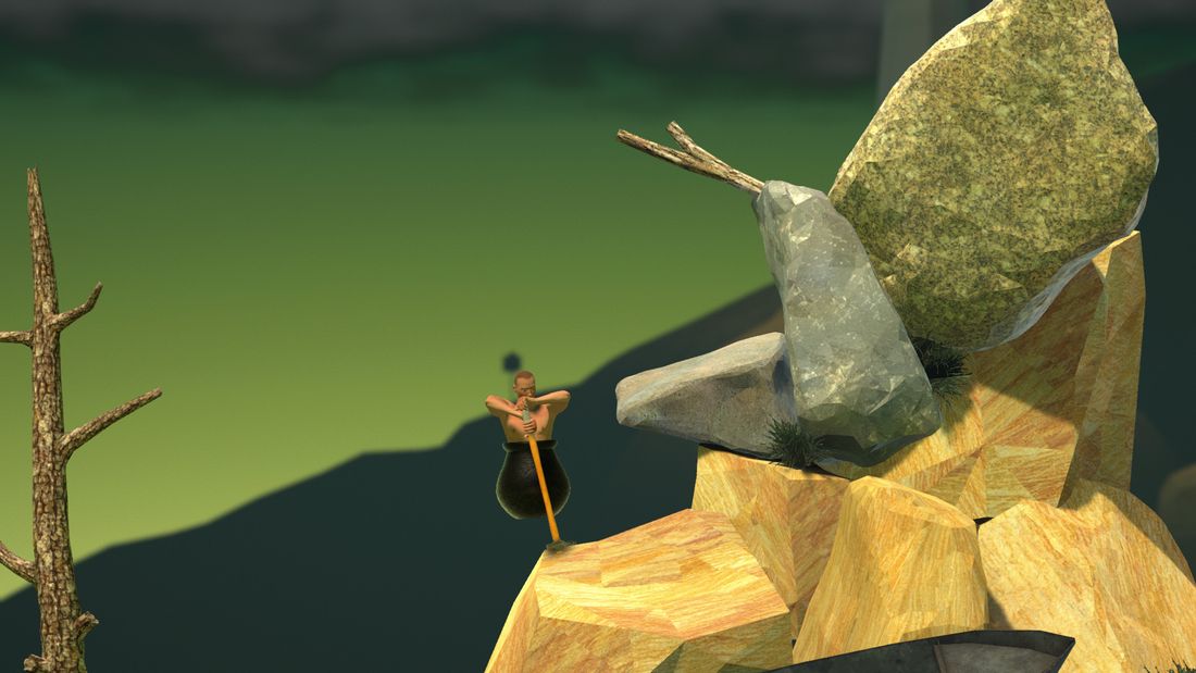 Getting Over It with Bennett Foddy игра