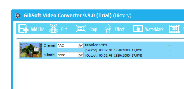 GiliSoft Video Converter