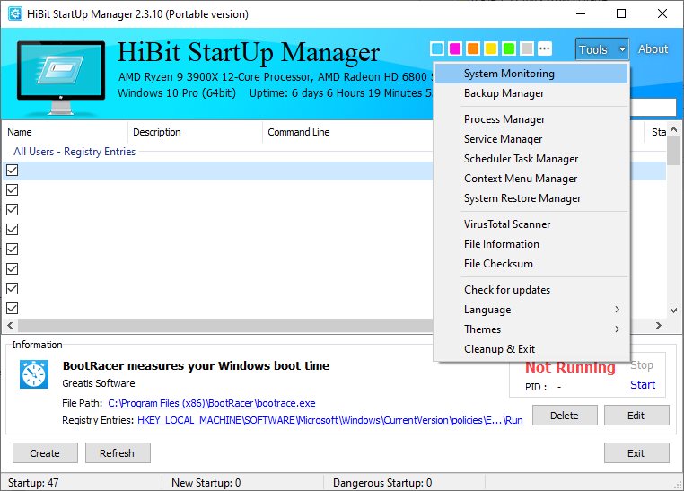  скачать HiBit Startup Manager