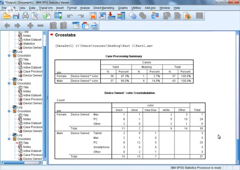 ibm spss statistics 20 tutorial pdf