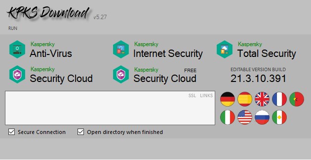 Kaspersky Download Files Editions