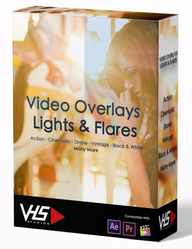 Video Overlays Lights & Flares