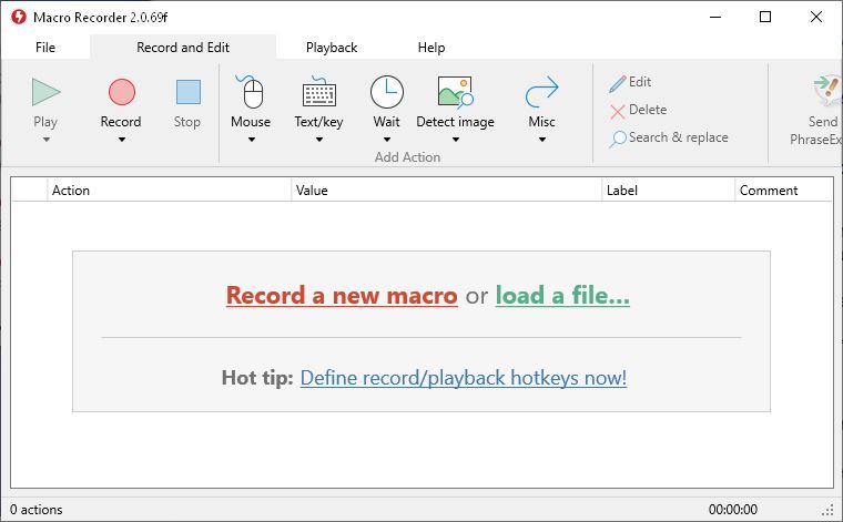 Macro Recorder 3.0.42 free instal