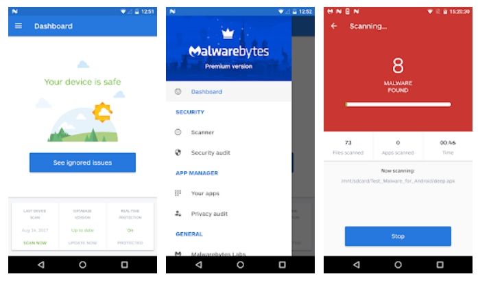 Malwarebytes Security: Virus Cleaner, Anti-Malware