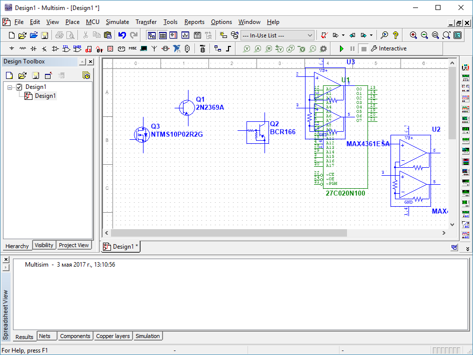 multisim 14.0 multiple pages