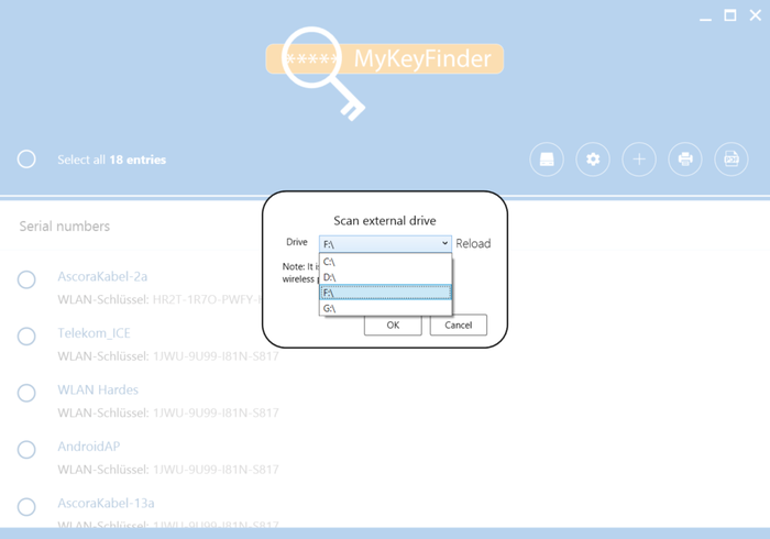 MyKeyFinder скачать