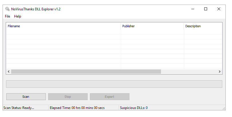 NoVirusThanks DLL Explorer