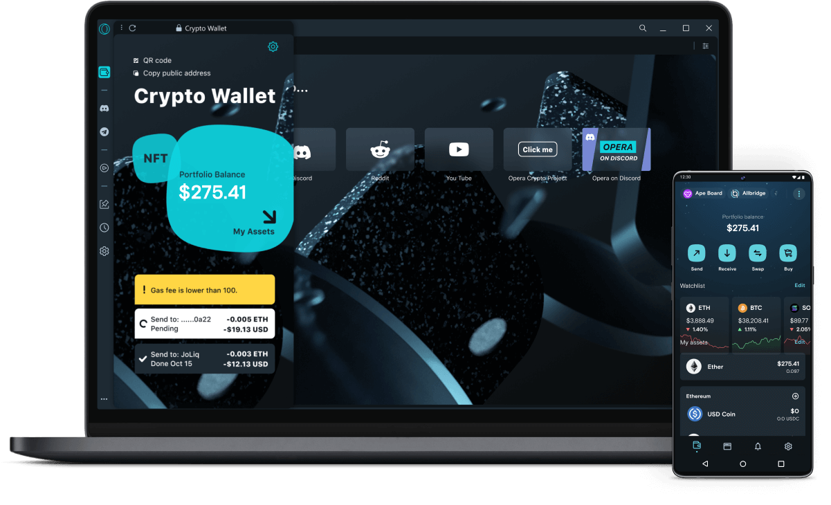 Opera Crypto Browser