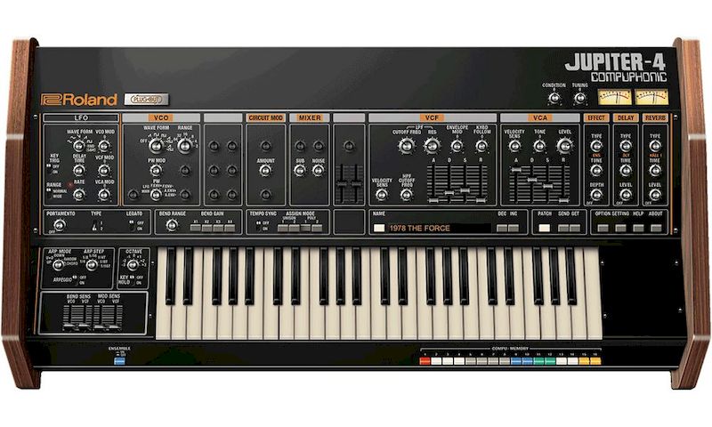 Roland Jupiter минус четыре