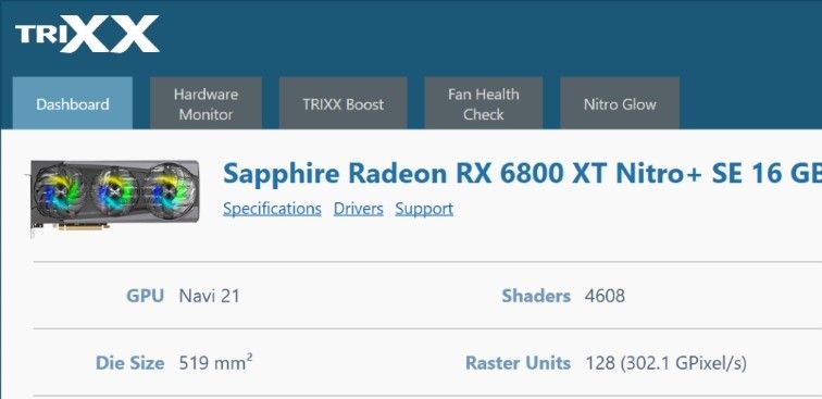 SAPPHIRE TriXX