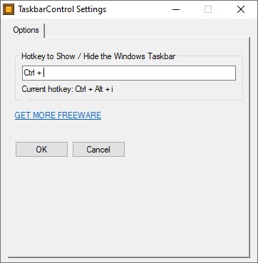 Taskbar Control 