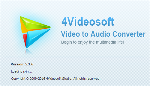 4Videosoft Video to Audio Converter