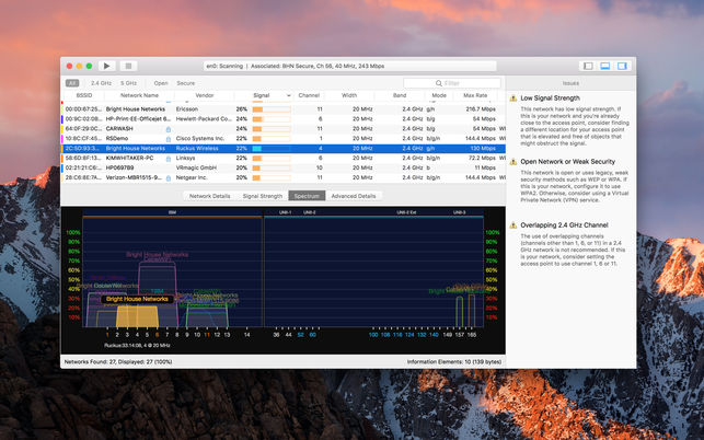 WiFi Explorer Pro бесплатно