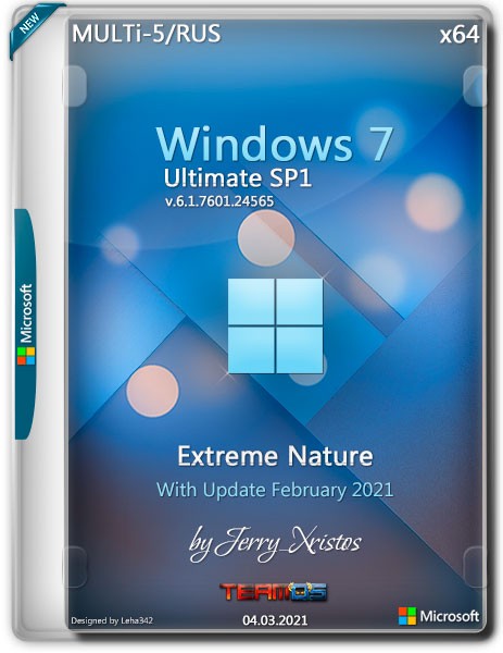 Windows 7 Ultimate SP1 x64 Extreme Nature